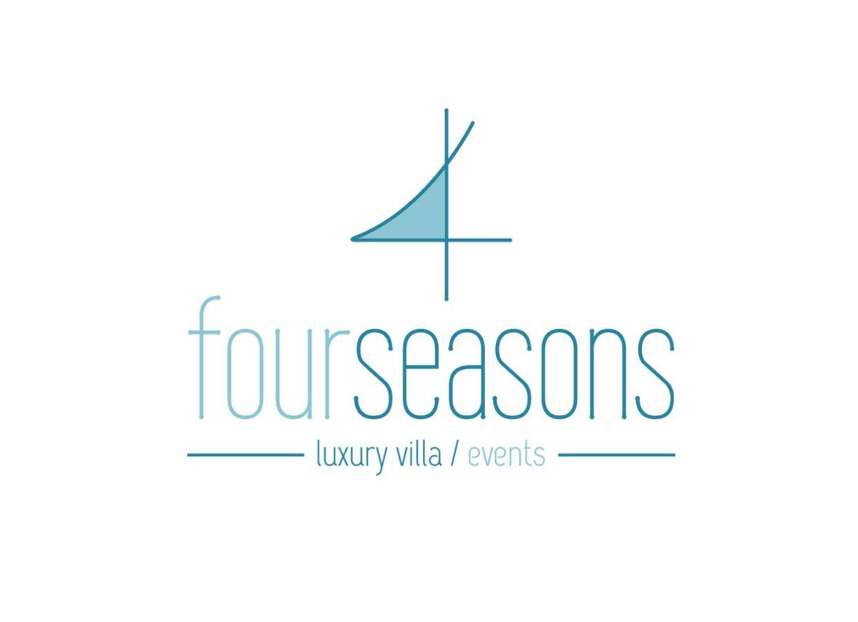 Four Seasons Private Villa - Seaview - Big Heated Pool - Gym - Sport Activities Gouves Exterior photo