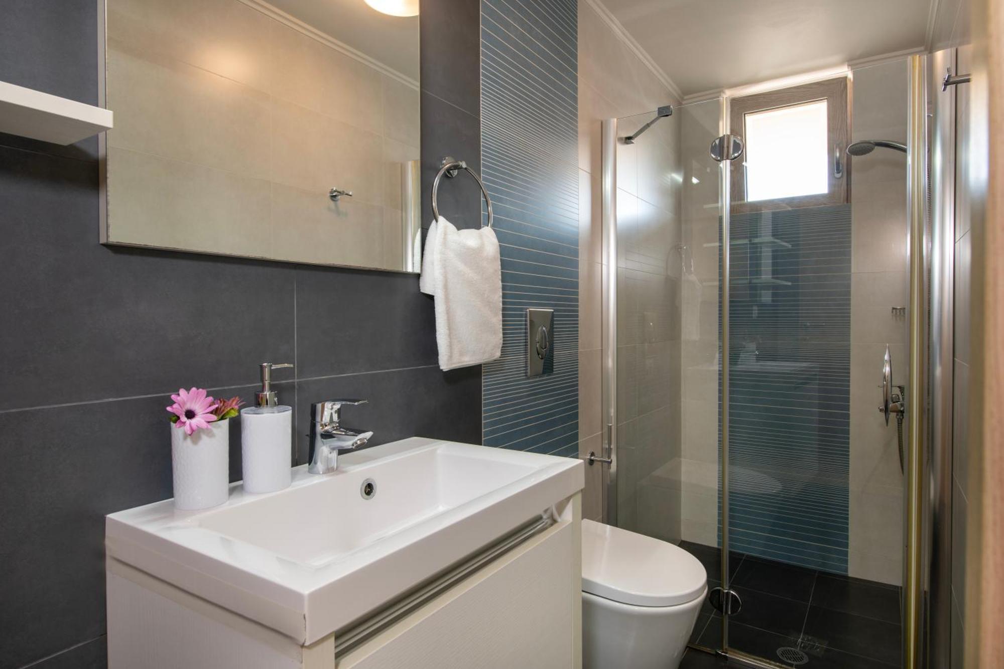 Four Seasons Private Villa - Seaview - Big Heated Pool - Gym - Sport Activities Gouves Exterior photo