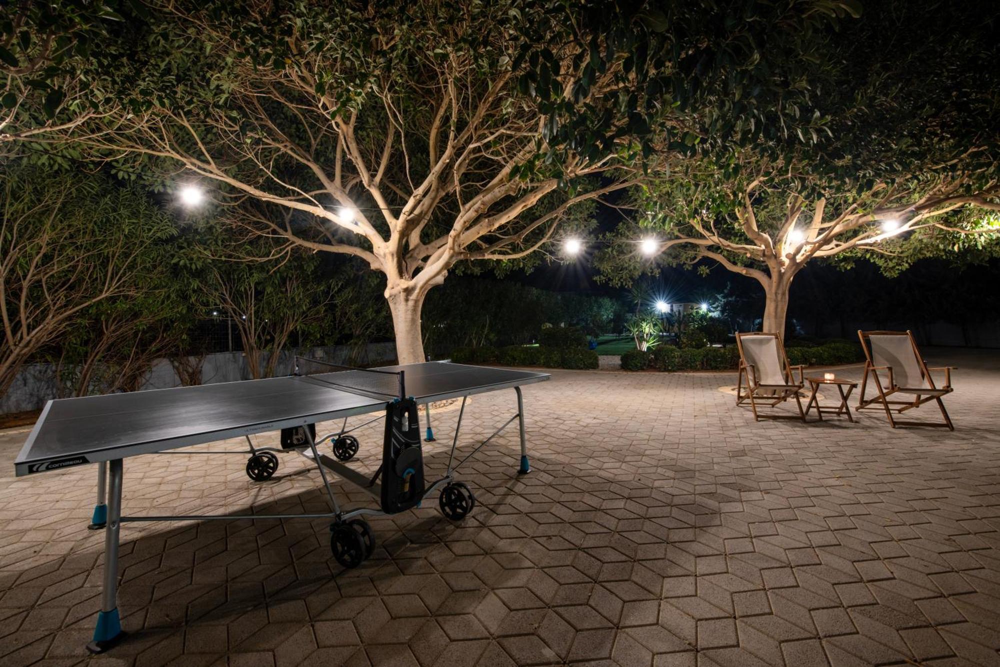 Four Seasons Private Villa - Seaview - Big Heated Pool - Gym - Sport Activities Gouves Exterior photo